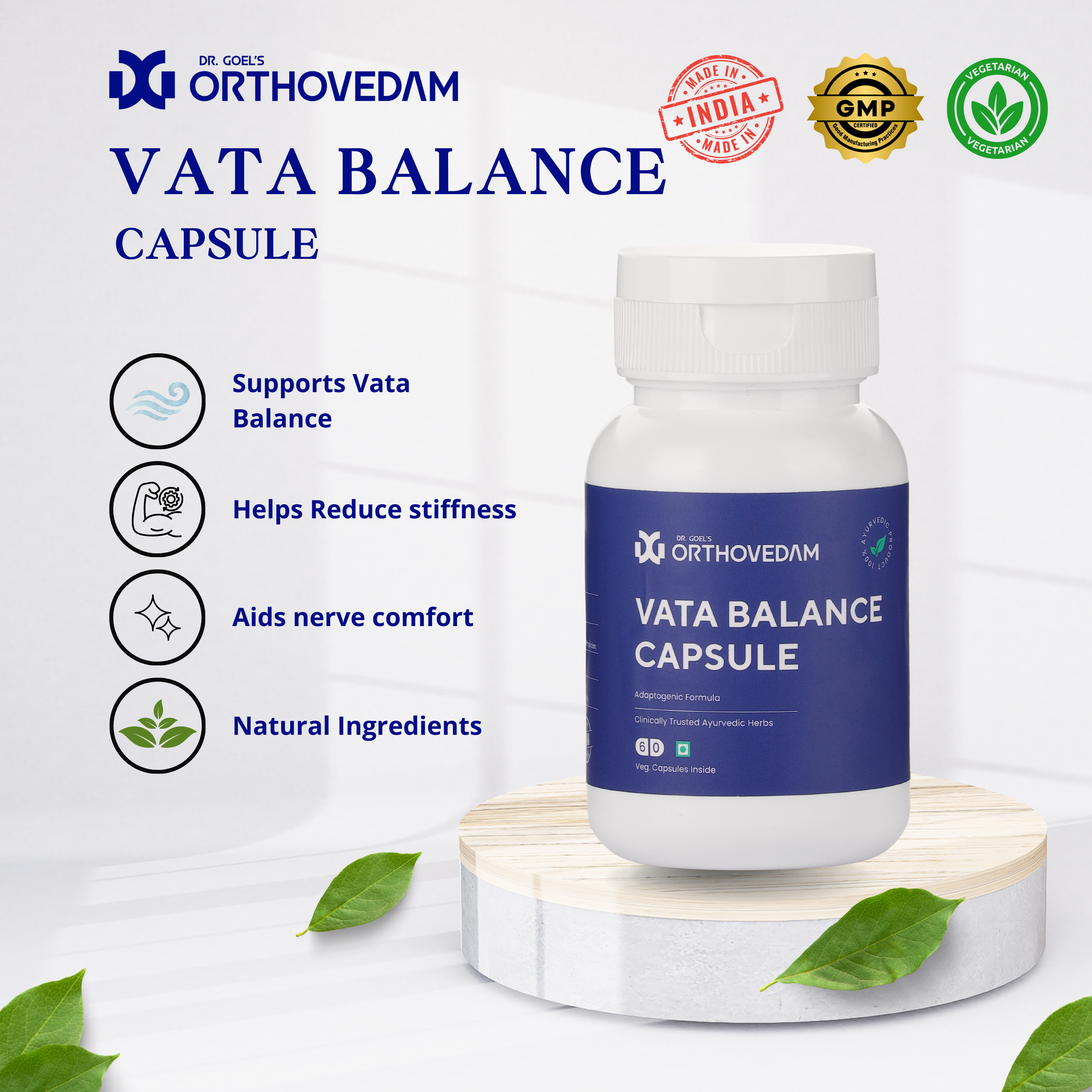 Ayurvedic Medicine for Knee Pain – Knee Care Kit – Orthovedam