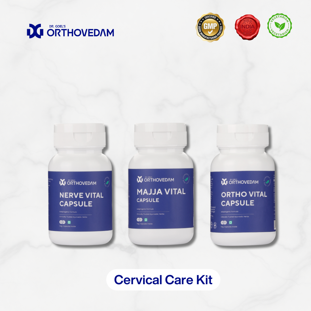 Cervical Care Kit – Ayurvedic Medicine for Cervical Spondylosis – Orthovedam