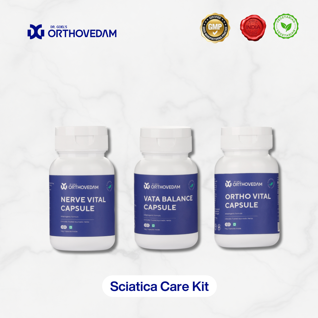 Ayurvedic Medicine for Sciatica Pain – Sciatica Care Kit – Orthovedam
