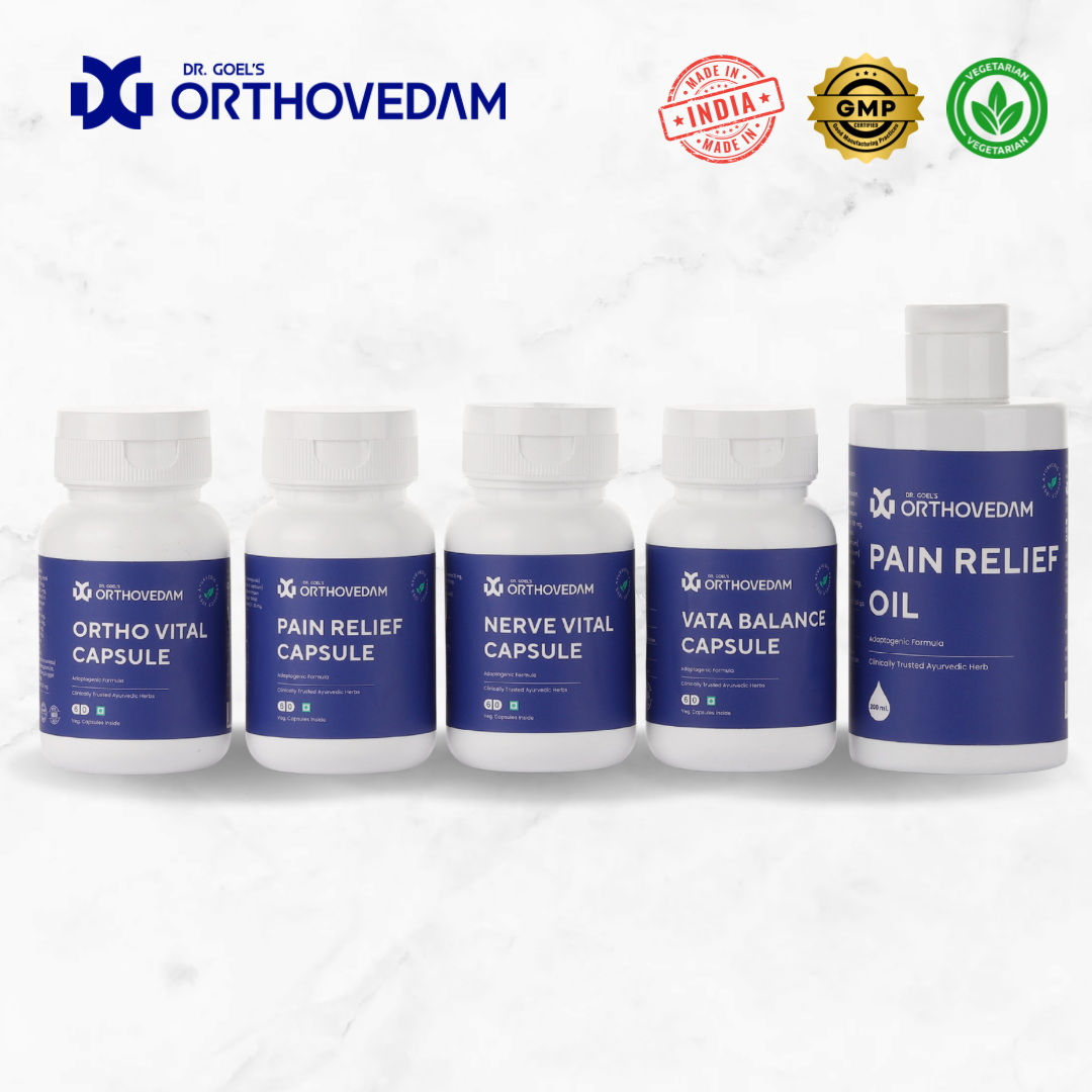 Dr Goel’s Orthovedam Sciatica Care Kit Gold ( old )